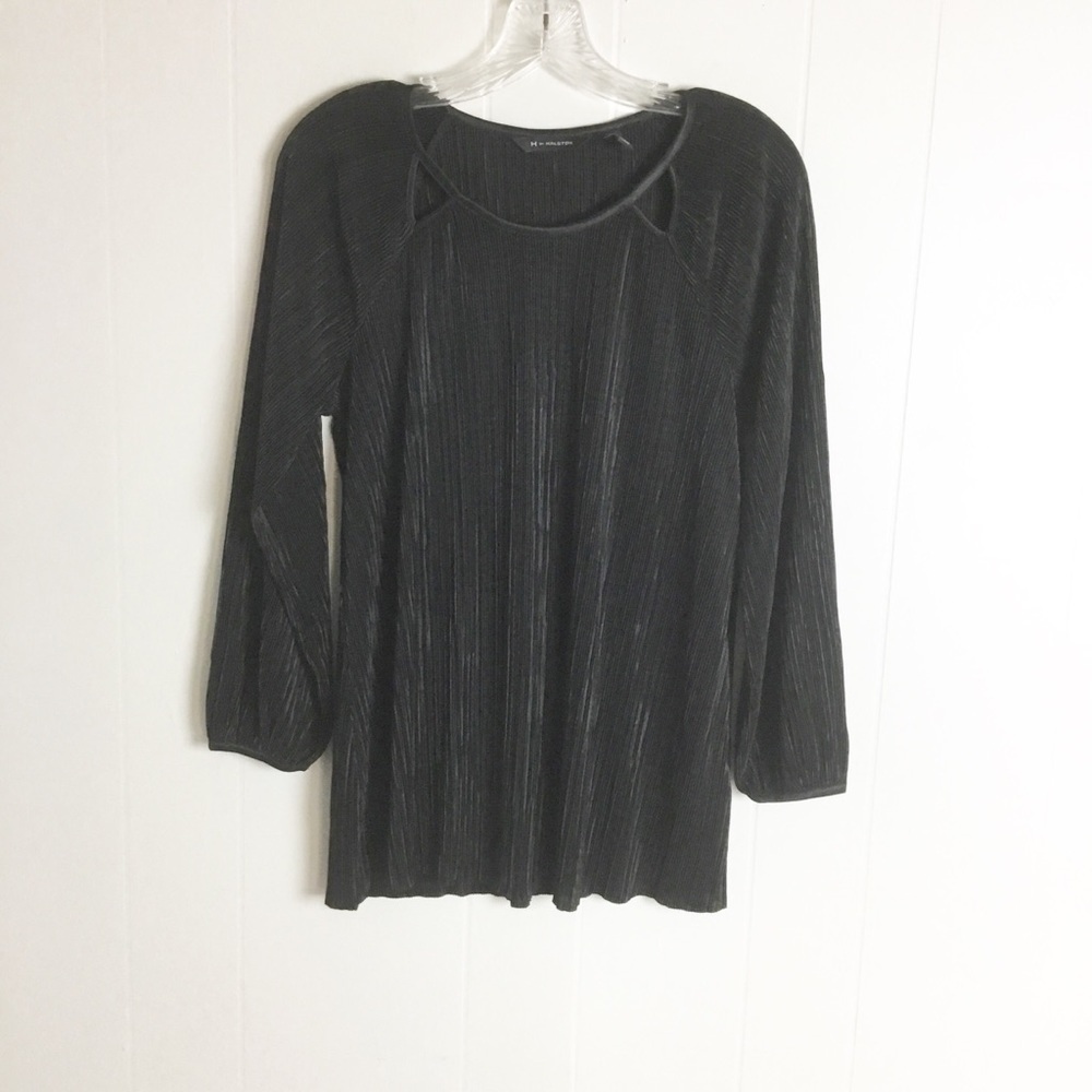 H By Halston 2 Piece Set Black Size S Pants Top